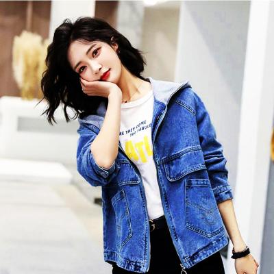ÁO KHOÁC JEAN PHỐI NÓN XÁM - NK413